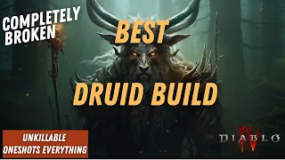 BEST Druid Build in Diablo 4 for Tier 100 found! It’s Completely BROKEN!