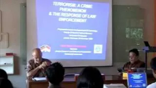 Terrorism : A Crime Phenomenon & The Response of Law Enforcement (Department Criminology)_part 1_
