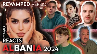 Eurovision 2024: OGAE REACTS to BESA - TITAN | REVAMPED VERSION | Albania 2024 🇦🇱