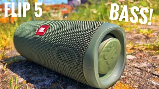 JBL FLIP 5 | CS | FORREST GREEN | BASS TEST (LFM) 100% VOL. - WALKING ON IT'S OWN !!!