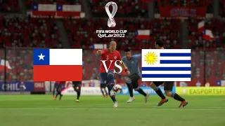Чили - Уругвай Обзор матча 30.03.2022. Квалификация ЧМ-2022.