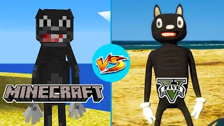 Minecraft Cartoon Cat VS GTA 5 Cartoon Cat  - Which is Best?