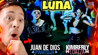 (REACCION) A JD Pantoja, Kim Loaiza - LUNA (Official Video)