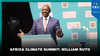 "God bless Africa" President Ruto speech, Day 2 of the Africa Climate Summit