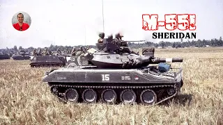 M-551 Sheridan - Regret a special tank that raided from the sky of the US army