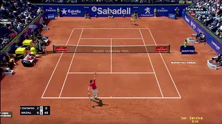 Tennis Elbow 2013 | ATP 500 Barcelone | Nadal - Tsitsipas Highlights