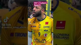 300% IQ player earvin NGapeth #volleyball #viral