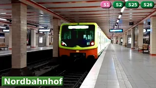 Nordbahnhof S1 - S2 - S25 - S26 : Berlin S-Bahn ( DB 481 )