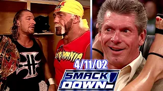 WWF SmackDown - April 11, 2002 Full Breakdown - Hogan/HHH Hype - Vince/Stacy Audition - Angle/Y2J