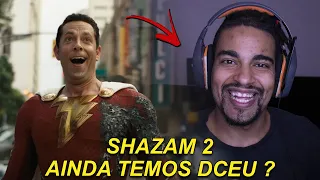 SHAZAM! FÚRIA DOS DEUSES (2022) | Reação ao Trailer da Comic Con