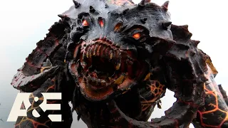 Shipping Wars: Moving a HUGE Monster Sculpture | A&E