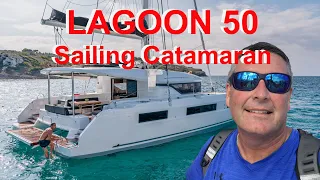 Lagoon 50 Sailing Catamaran Walkthrough
