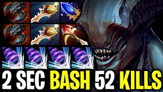 2 SEC BASH 52 KILLS FACELESS VOID 2X DIVINE RAPIER + 2X SATANIC RAMPAGE BY Goodwin 7.26 | Dota 2