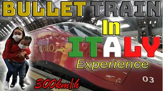 Italo Italian Bullet Train Experience  300km/h + Glimpse of All  Milan Tours