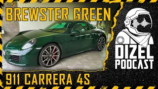 PORSCHE 911 CARRERA 4S / BREWSTER GREEN / RADO RASPET/  DIZEL PODCAST 071