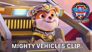 PAW Patrol: The Mighty Movie | Mighty Vehicles Clip (2023 Movie) | Paramount Pictures Australia