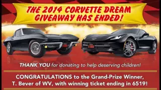 Winner 2014 Corvette Dream Giveaway Winner's Call