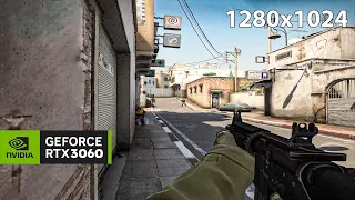 CSGO 2023: RTX 3060 12GB + RYZEN 5 5500 : 1280x1024 #benchmark