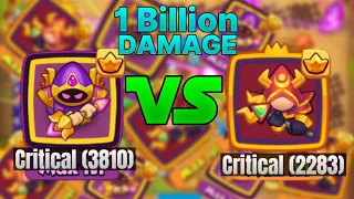 Lvl15 Crystalmancer vs Lvl15 Cultist Battle in Rush Royale.!