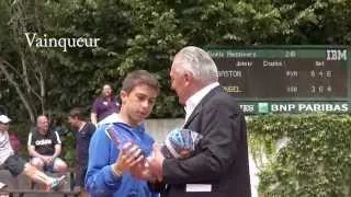 Tennis - Championnat de France 2014 : Finale 14 ans Garçons