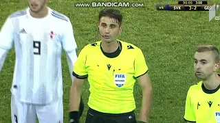 ხელჩართული ჩხუბი სლოვაკეთისა და საქართველოს სამწვრთნელო შტაბებს შორის