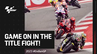 The title fight hots up! 🔥 | 2023 #IndianGP