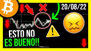 ⛔ ¡LA CAÍDA SE DETIENE PERO LAS SEÑALES SON MALAS!!! 😣 (ANÁLISIS de BITCOIN HOY) ✅