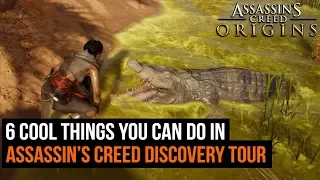 6 Cool Things You Can Do In Assassin's Creed Origins Discovery Tour