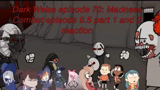 Dark Weiss episode 70: Madness Combat episode 9.5 part 1 and 2 reaction
