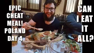 EPIC Cheat Meal in Krakow | I discuss Auschwitz | Traveling with an Ileostomy | Part 4