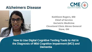 Using Digital Cognitive Testing Tools for the Diagnosis of Mild Cognitive Impairment and Dementia