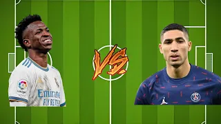 Hakimi vs Vinicius Jr  🔥🔥