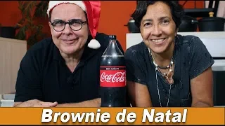 Brownie de Natal - Chef Taico