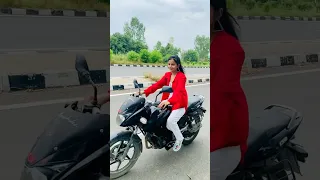 🤟🏻😎 #harshika_sheoran_836 #trending #support #shortvideo #bike #bikelover #haryanvi