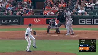 Giancarlo Stanton Solo Home Run vs Astros | ALCS Game 1 | October 12, 2019