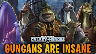 I am BLOWN AWAY with the Gungans! | 7 Star Gungan Faction Gameplay (Pre-Jar Jar Binks)