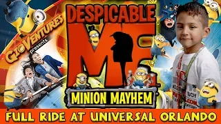 Minion Mayhem at Universal Orlando - Full Ride POV 4K