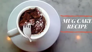 1 minute microwave mug cake recipes / Back to school Treat / 3 yummy mug cake recipes