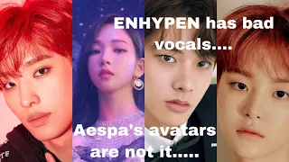 responding to Kpop rookie groups unpopular opinions [TREASURE, ENHYPEN, AESPA, P1HARMONY]