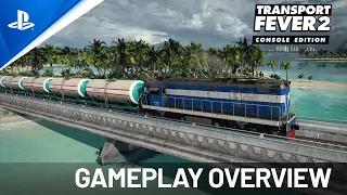 Transport Fever 2: Console Edition - Overview Gameplay | PS5 & PS4 Games