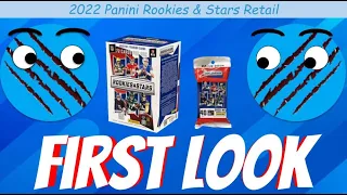 *FIRST LOOK* LOADED!!  2022 Panini Rookies and Stars Retail Blaster Boxes Value Cello Packs