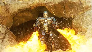 Iron Man Cave Escape Scene in Hindi - Iron Man (2008)