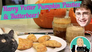Harry Potter PUMPKIN PASTIES and BUTTERBEER (Alcoholic & Non-Alcoholic) Recipes!