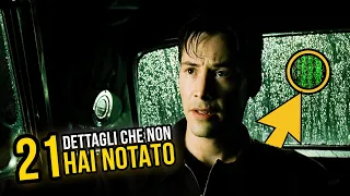 21 DETTAGLI che NON HAI NOTATO in MATRIX | Curiosità