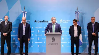 Carta de Alberto Fernández al pueblo argentino