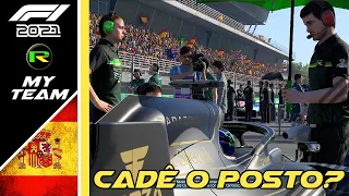 QUE CORRIDA FRUSTRANTE - F1 2021 MY TEAM 50% GP ESPANHA PARTE #135