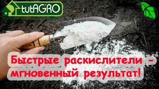 КАК БЫСТРО РАСКИСЛИТЬ ПОЧВУ? 3 полезных и 2 очень вредных непростительных совета в одном видео!