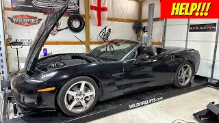 My Cheap 300k Mile C6 Corvette gets Some Much Needed Repairs!