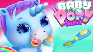 Pony Sisters Baby Horse Care Kids Game - Babysitter Daycare, Fun Dress Up Makeover Game By TutoTOONS