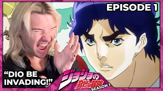 POOR DOG!! | REACTION | JOJO'S BIZARRE ADVENTURE | S1 | EP 01